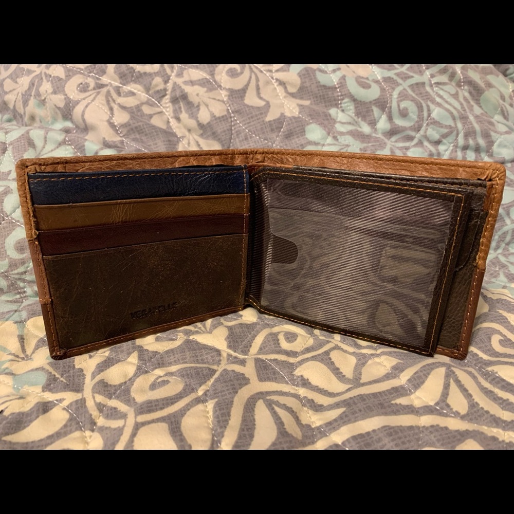 Temanli Men’s Leather Wallet - Picture 2 of 10